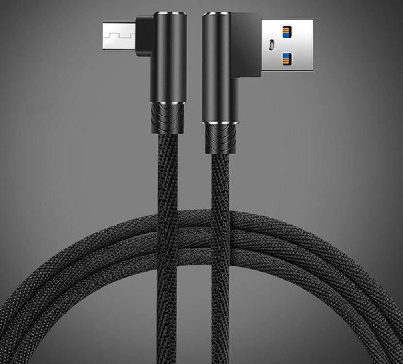 Páskový kabel pro USB na Micro USB - na 3 m