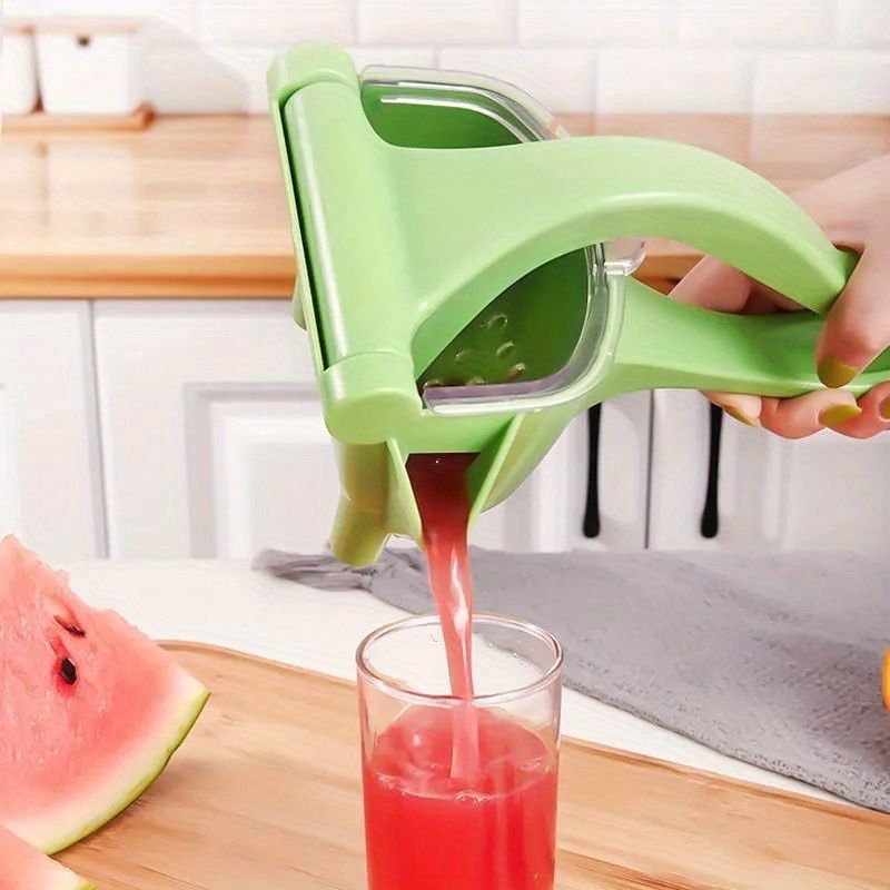 Ruční citrusový lis na ovoce - odolný plastový ruční lis na pomeranče, citrony a limetky