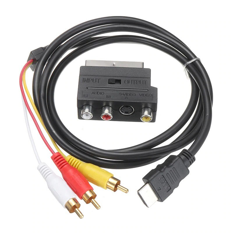 Adaptér HDMI na RCA AV / SCART