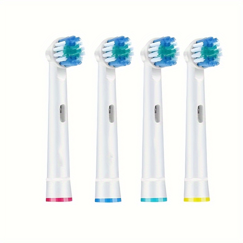 Náhradní hlavice pro elektrický zubní kartáček kompatibilní s modely Oral B v balení po 4 kusech
