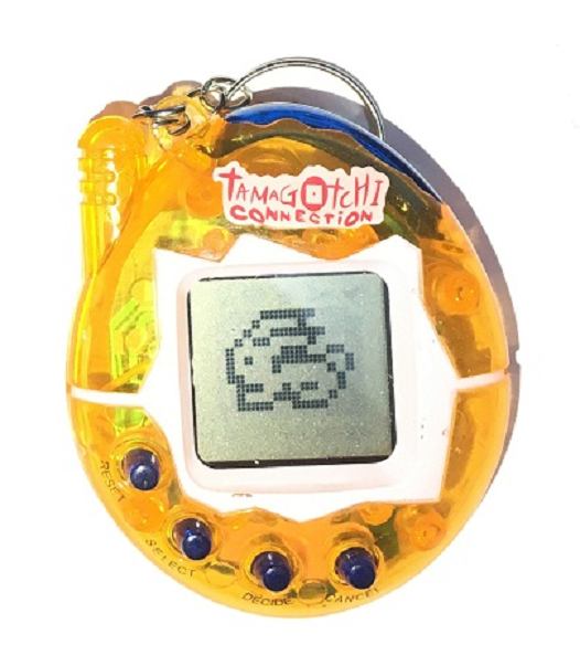 Tamagotchi elektronické zvířátko - 6 barev - svetle-zluta