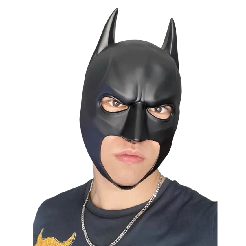 Batman maska Karnevalová maska Cosplay Batmana Doplněk ke kostýmu Halloweenská maska