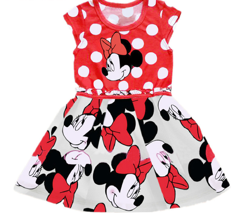 Dívčí šaty Minnie - velikost 4 ROKY