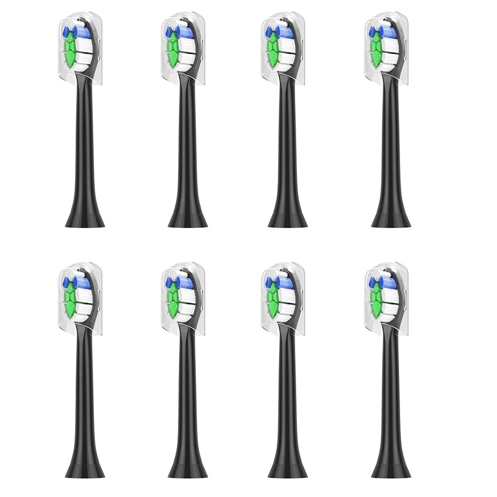 Náhradní hlavice na zubní kartáček Philips Sonicare HX6064 4 ks - cerna
