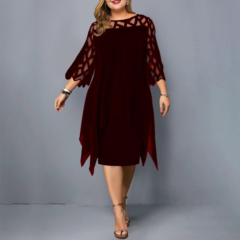 Krásne dámske Plus Size šaty v rôznych farbách