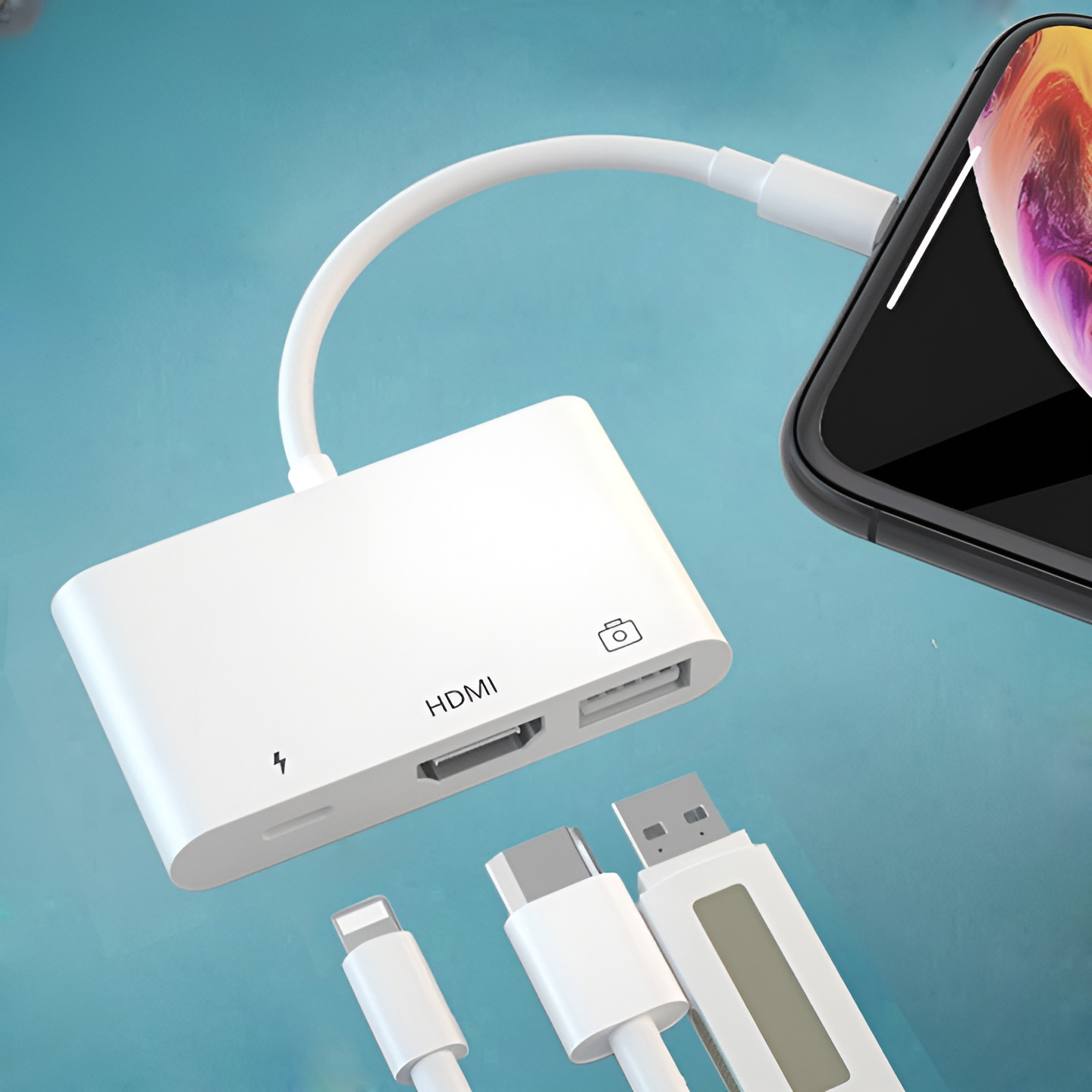 Redukce pro Lightning na HDMI / USB / Lightning