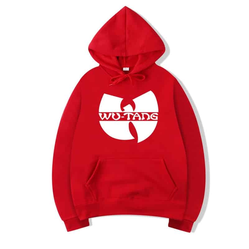 Pánská stylová mikina Wu-Tang - red, xxl