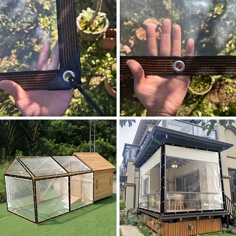 Univerzální plachta pro zahradu, balkon, skleník - Voděodolná, prachuvzdorná, UV odolná