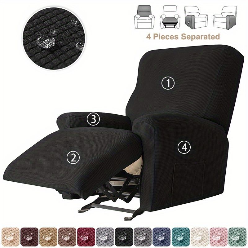 Podsedák na relaxační křeslo s reclinací - 7# Black