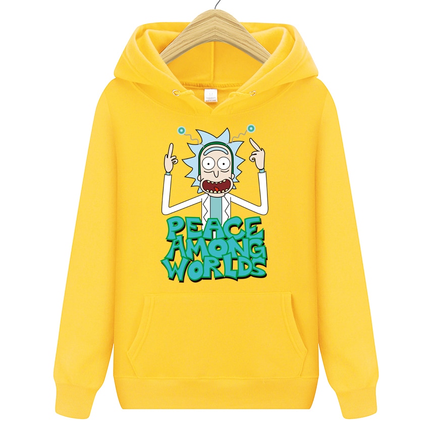 Pánská mikina Rick přes hlavu Rick&Morty