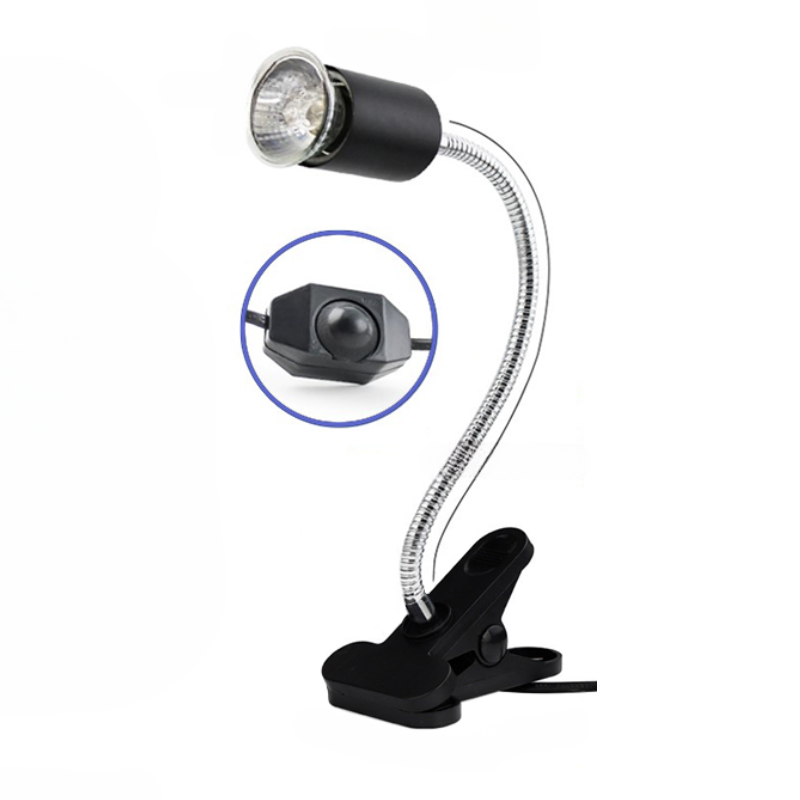 Topná UVA/UVB lampa do terária - černá - 25W