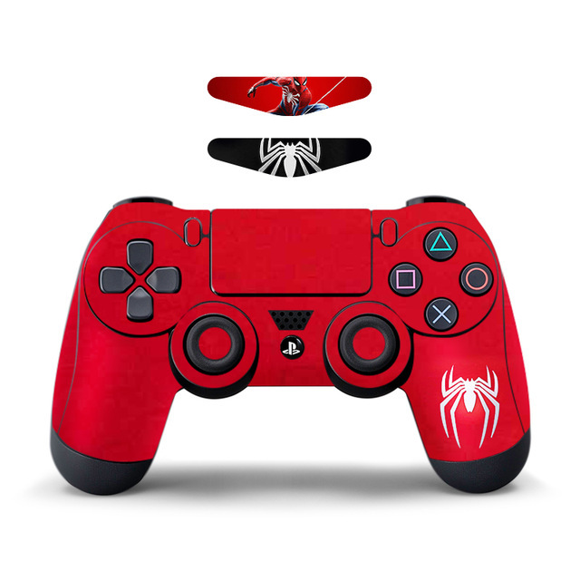 Stylová samolepka na PS4 ovladač s motivem oblíbených animovaných hrdinů a jiné - 09